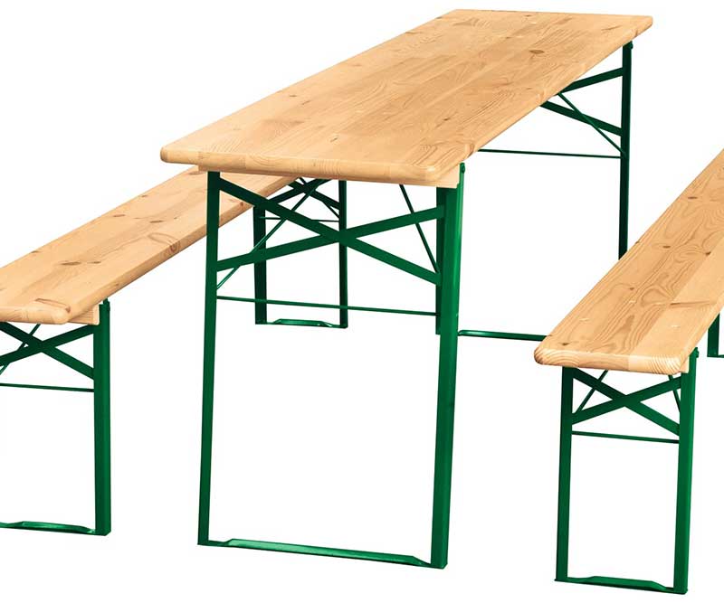 Biertischgarnitur mieten